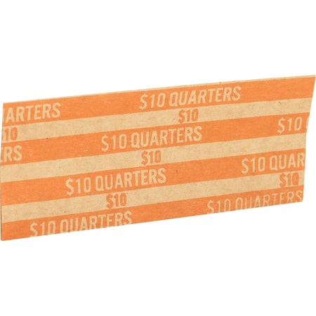 Sparco Flat Coin Wrappers, Quarters, PK1000 SPRTCW25